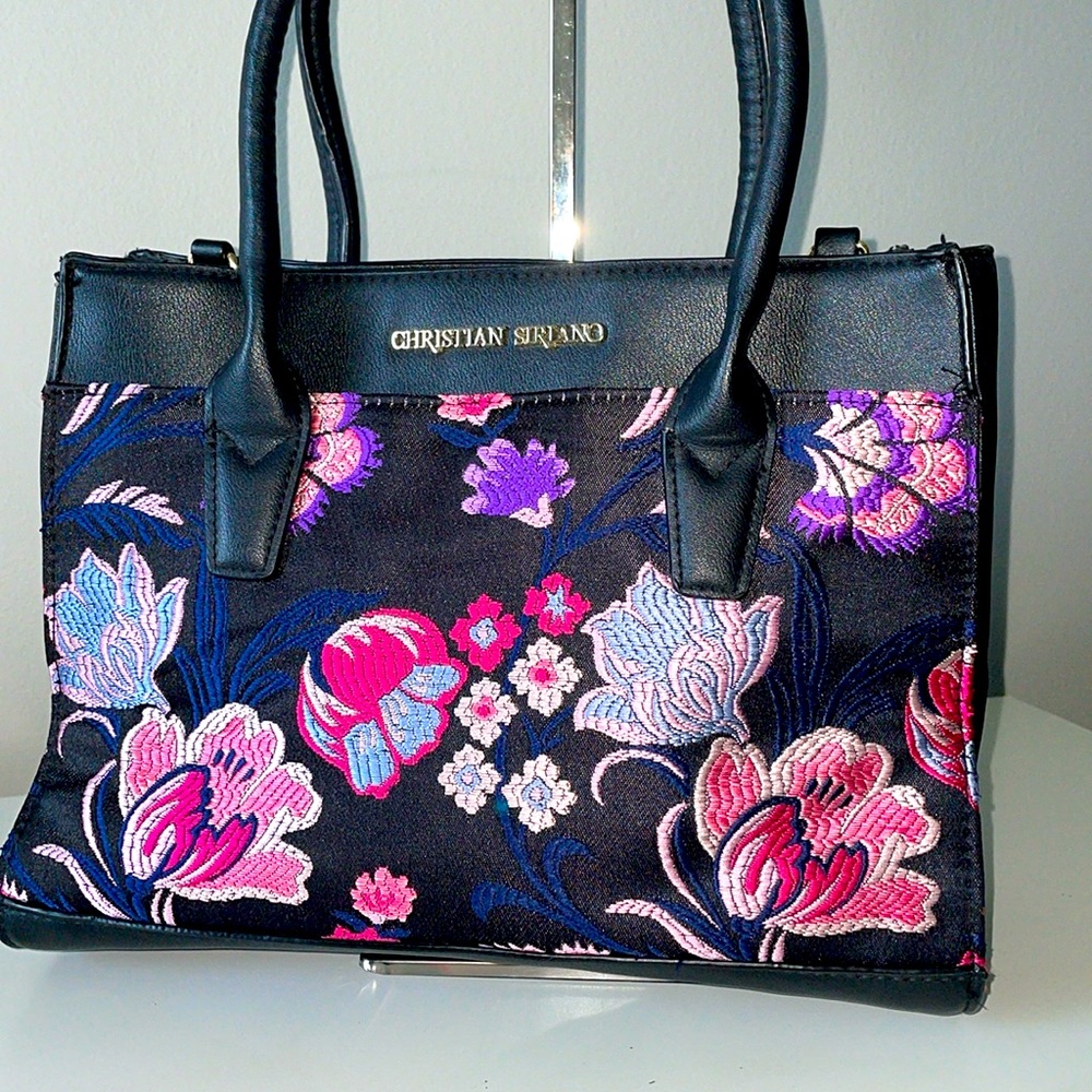 Floral Christian Siriano bag